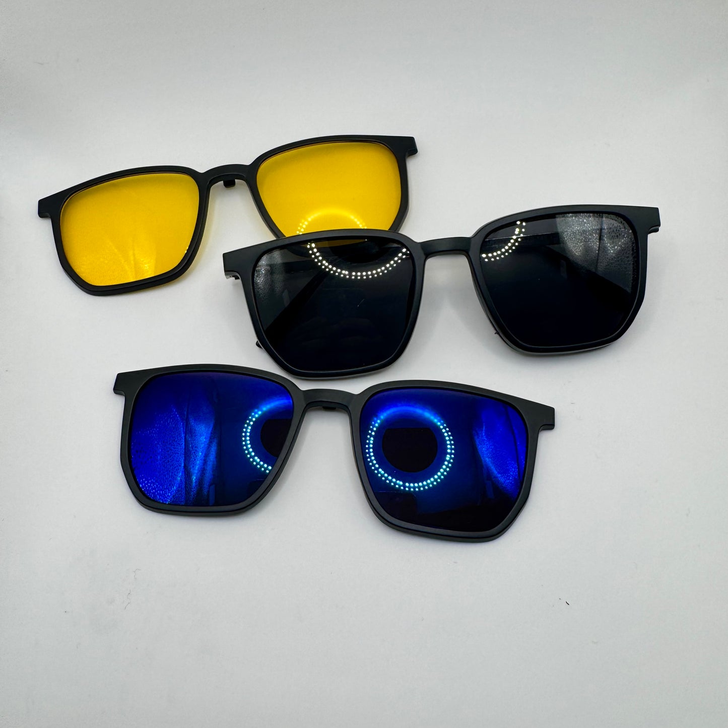 A Lunette avec applique incassable TR-90 autorisation d’ouverture
