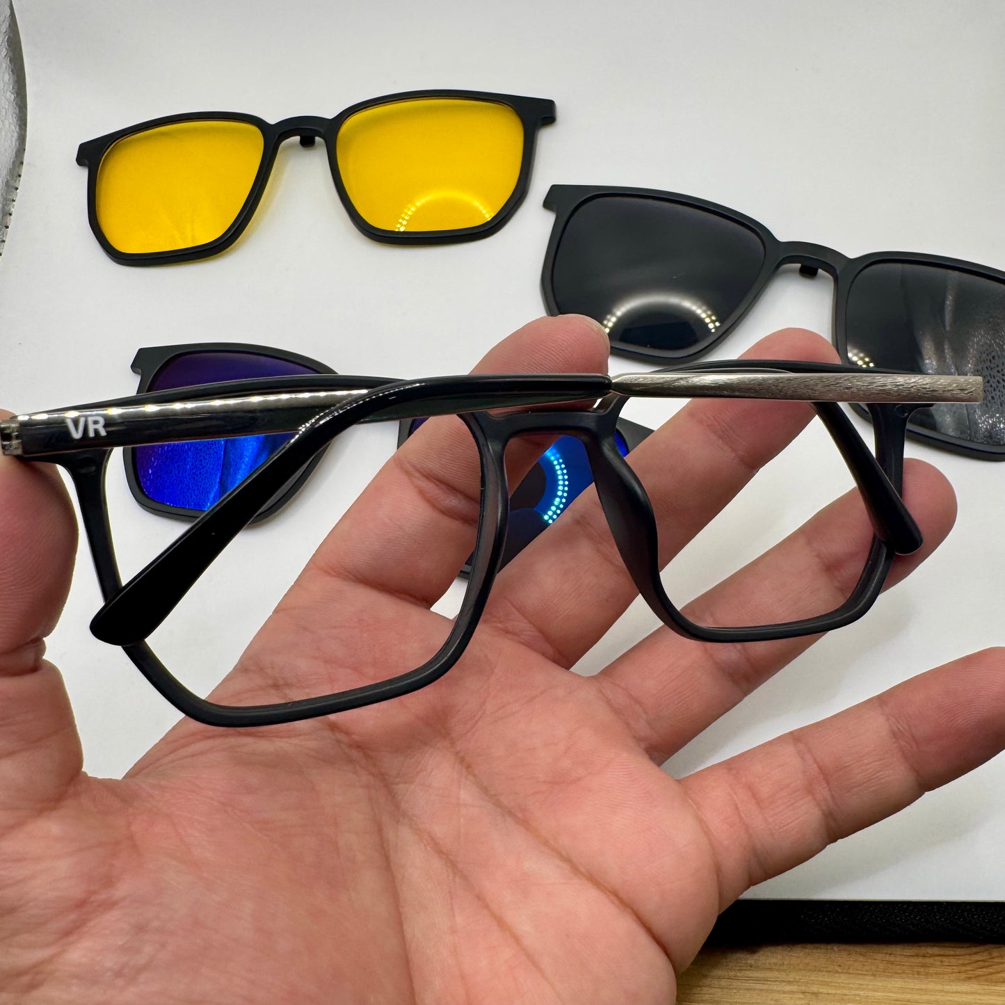 Lunette avec applique incassable TR-90