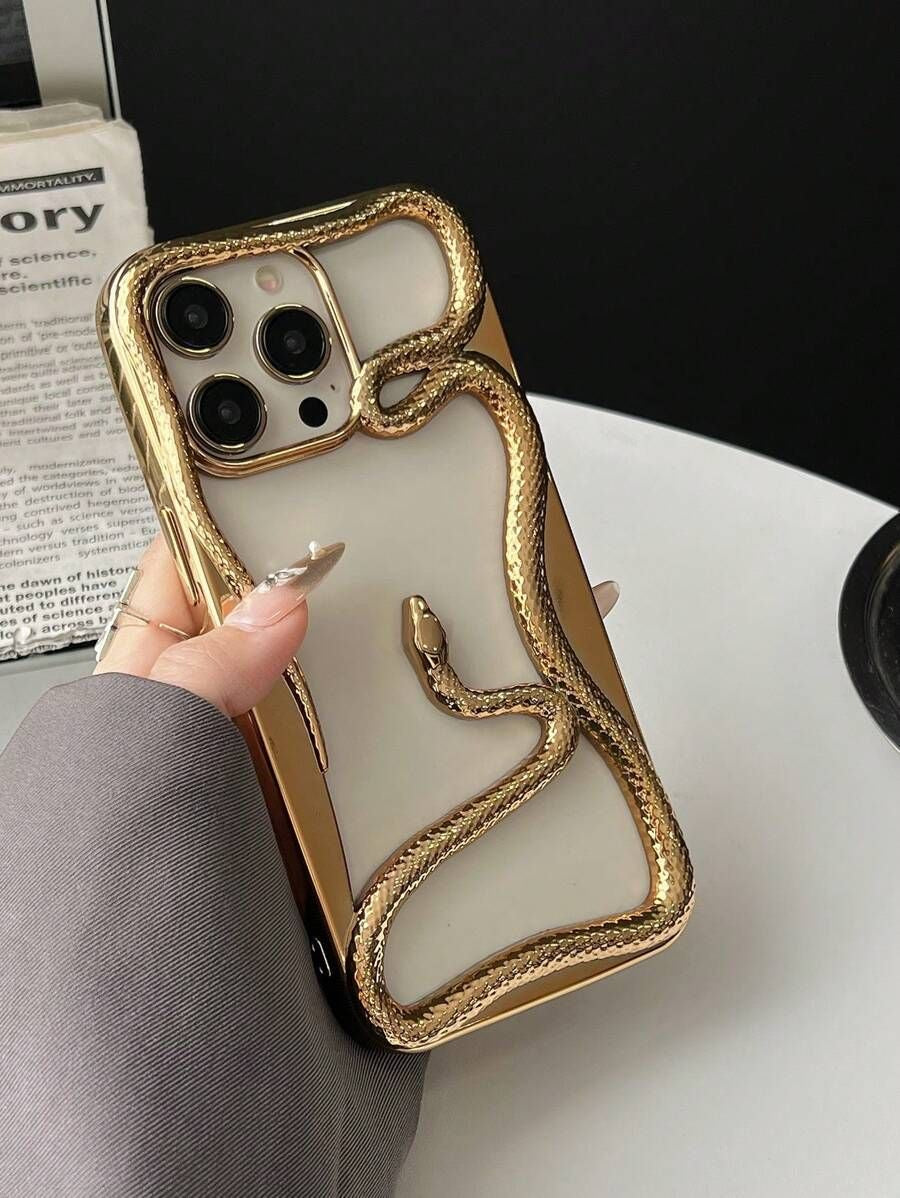 iPhone Case high quality GOLD SNAKE