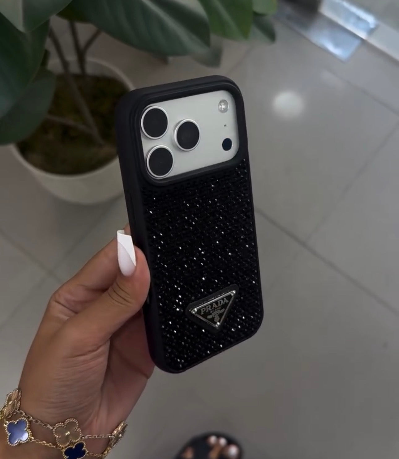 Antichoc Pra*da Black Diamond Case (tk)